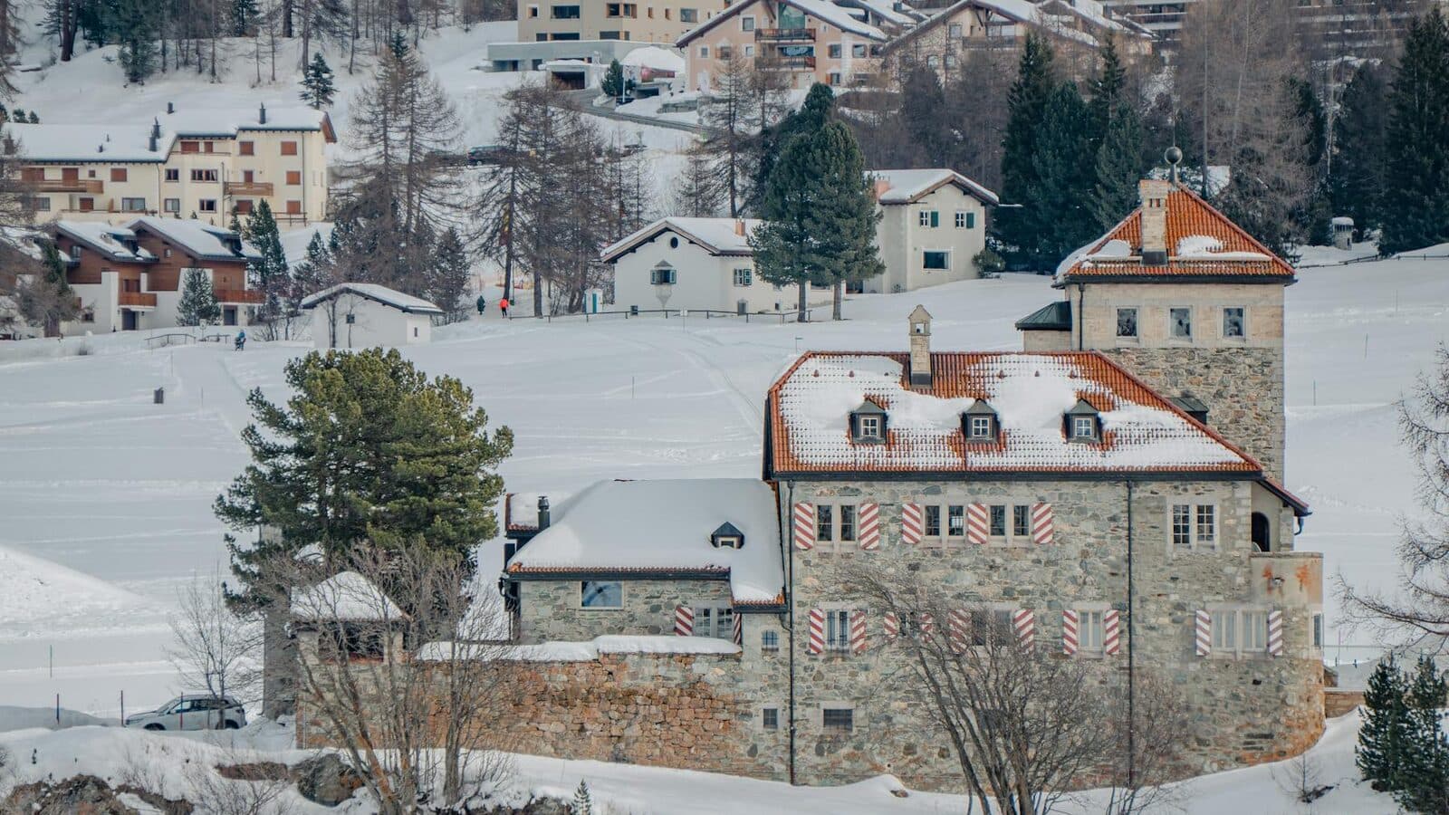 Schweizer Stadt- oder Alpenlandschaft als Titelbild