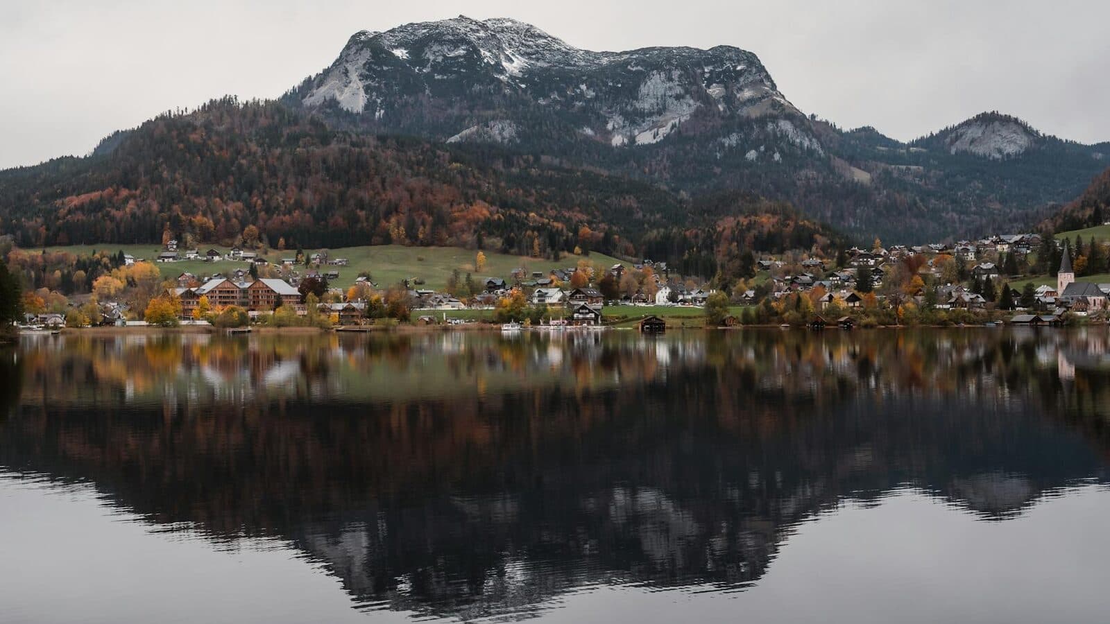 Schweizer Stadt- oder Alpenlandschaft als Titelbild